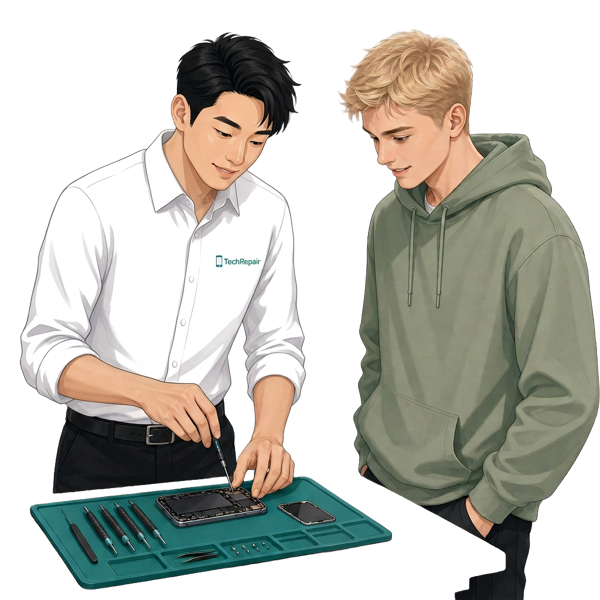 Techfixaren.se – illustration av våra tjänster